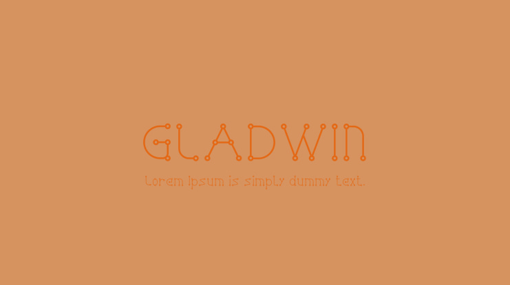 GLADWIN Font Family