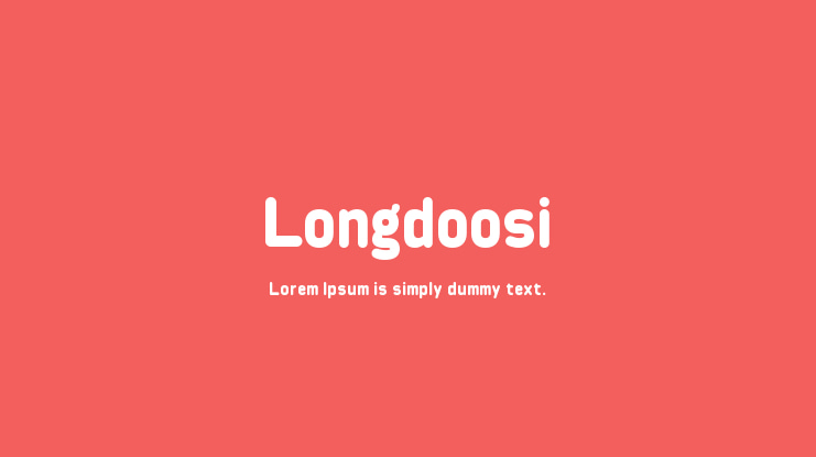 Longdoosi Font