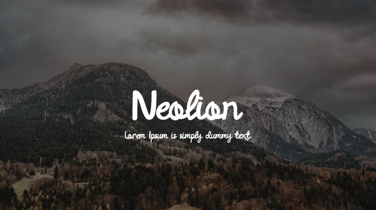Neolion Font Family