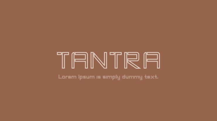 TANTRA Font Family