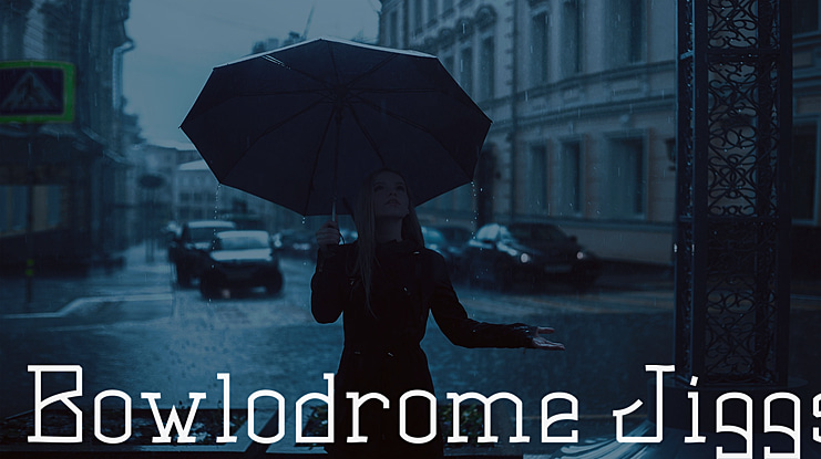 Bowlodrome Jiggs Font
