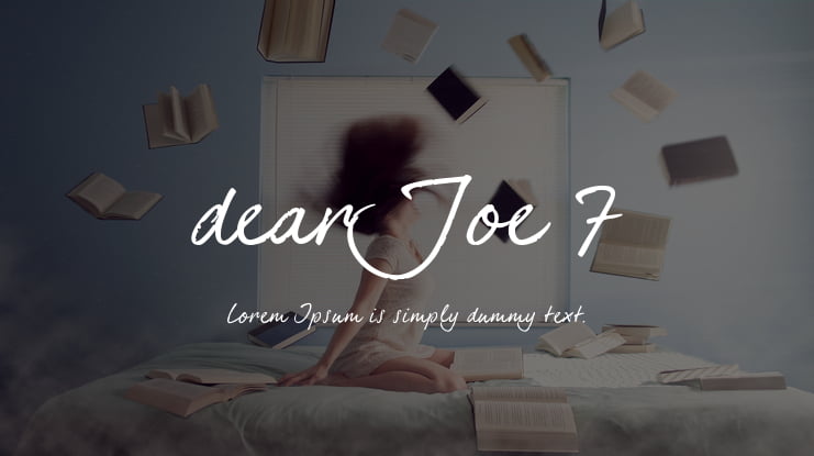 dearJoe 7 Font