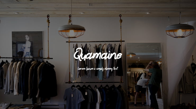 Quamaine Font Family