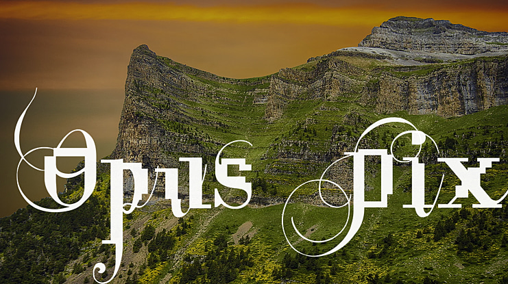 Opus Pix Font