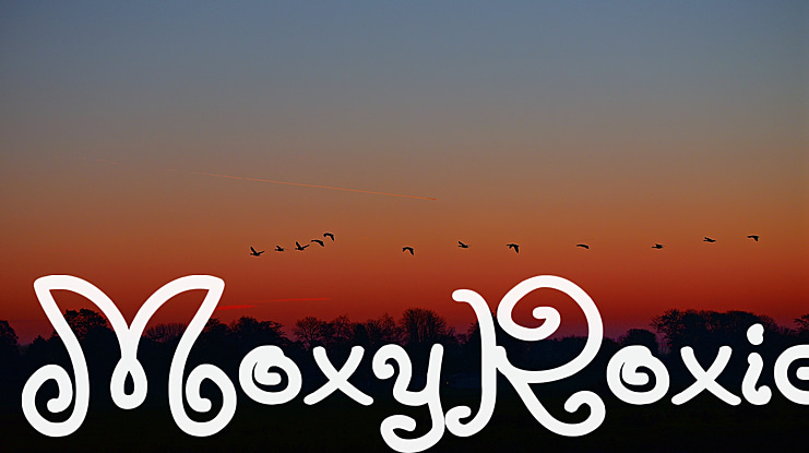 MoxyRoxie Font