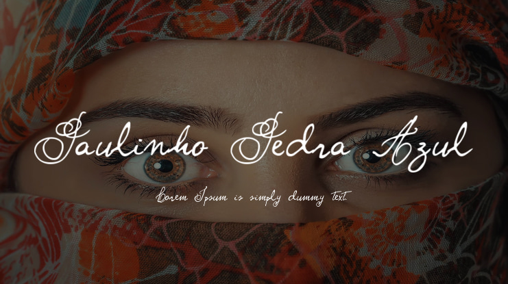 Paulinho Pedra Azul Font