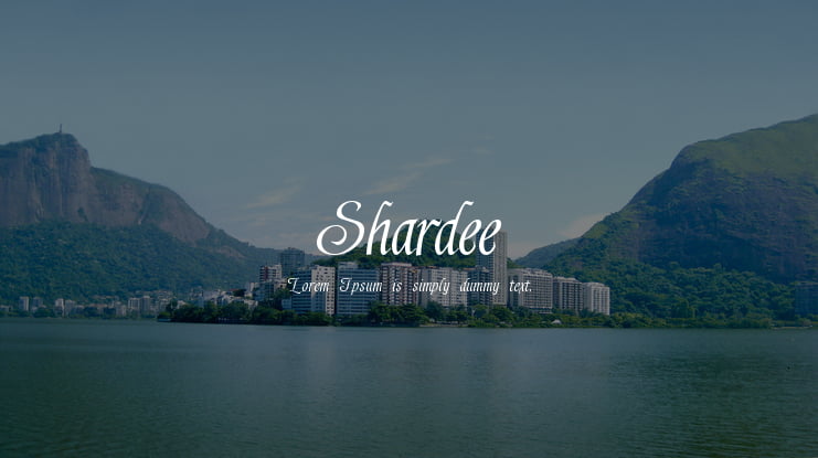 Shardee Font