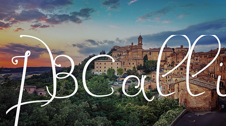 JBCalli Font Family