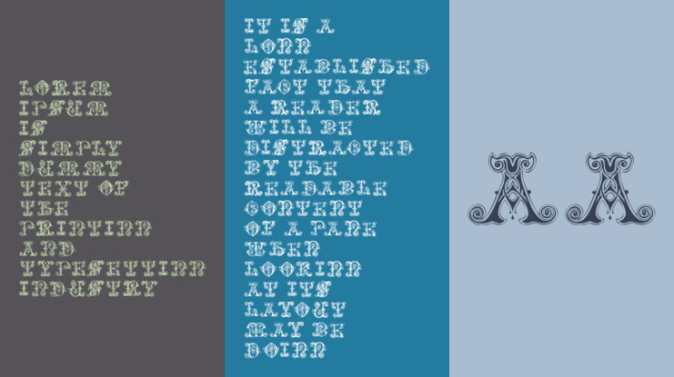 VaticanianInitials Font