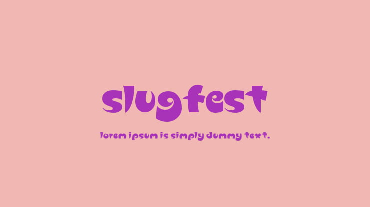 Slugfest Font