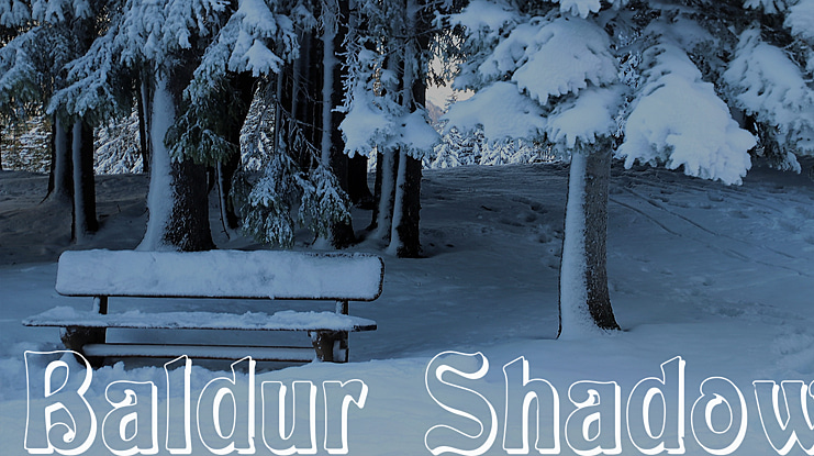 Baldur Shadow Font Family
