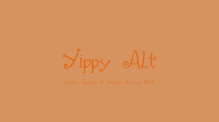 Yippy Alt Font Family