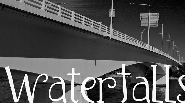 Waterfalls Font