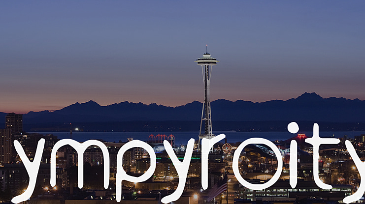 Ympyroity Font