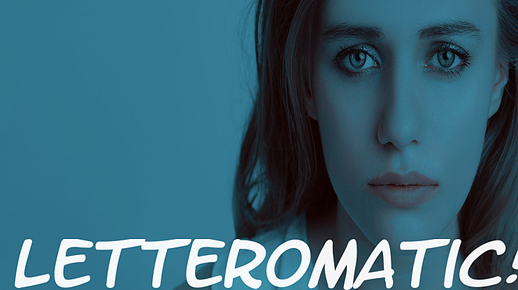 LetterOMatic! Font