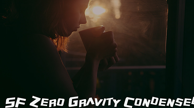 SF Zero Gravity Condensed Font