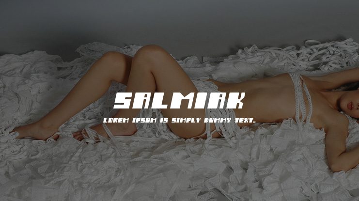Salmiak Font