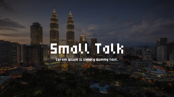 Small Talk Font