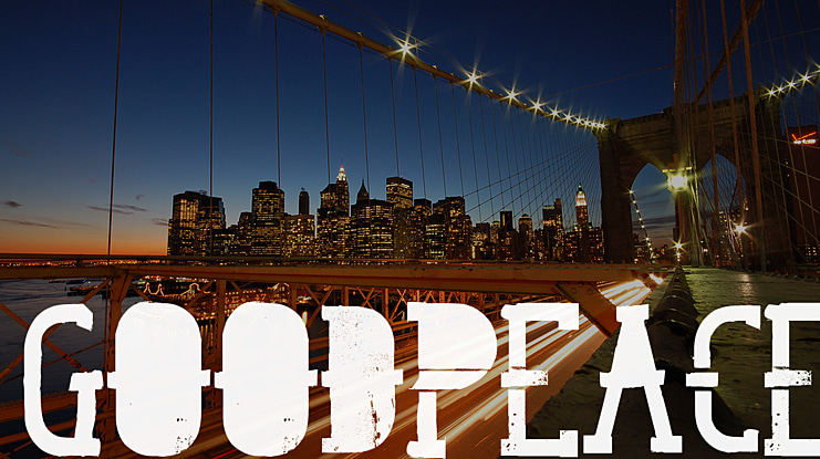 GoodPeace Font
