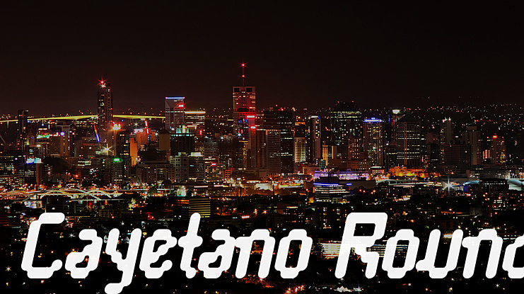 Cayetano Round Font
