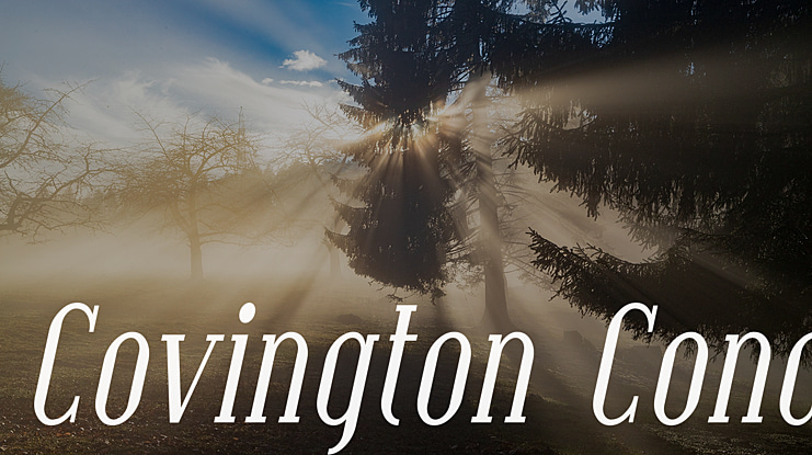Covington Cond Font
