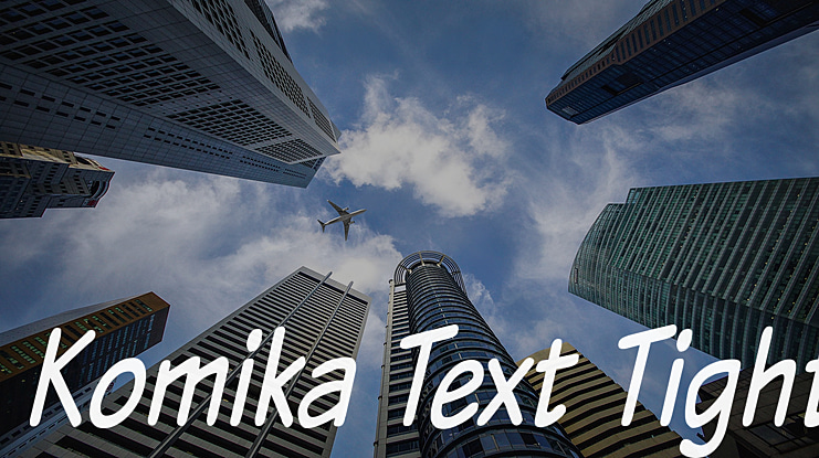 Komika Text Tight Font