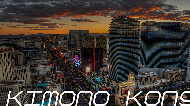 Kimono Kong Font