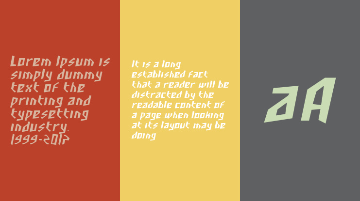 SF Junk Culture Condensed Font