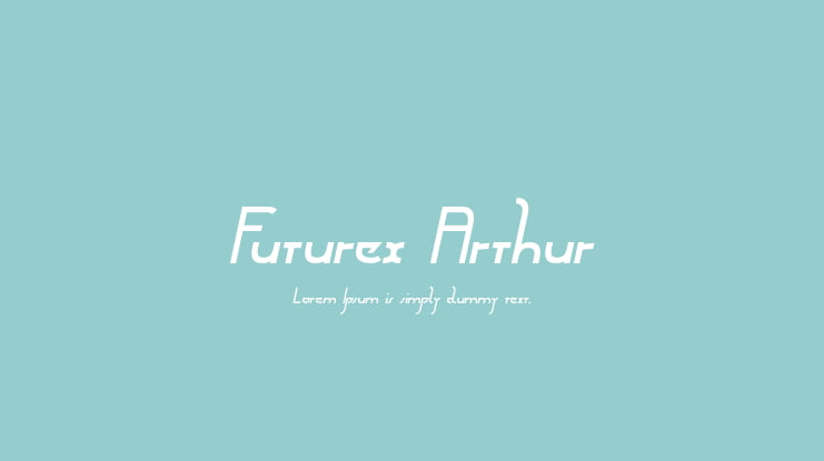 Futurex Arthur Font