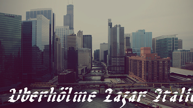 Uberhölme Lazar Font