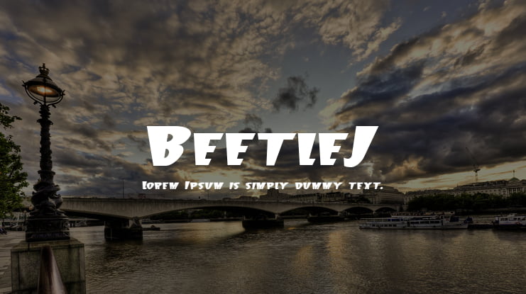 BeetleJ Font
