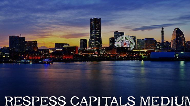 Respess Capitals Font Family