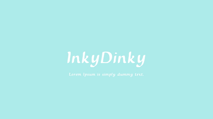 InkyDinky Font