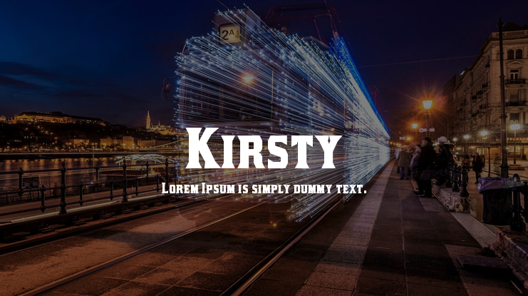 Kirsty Font Family
