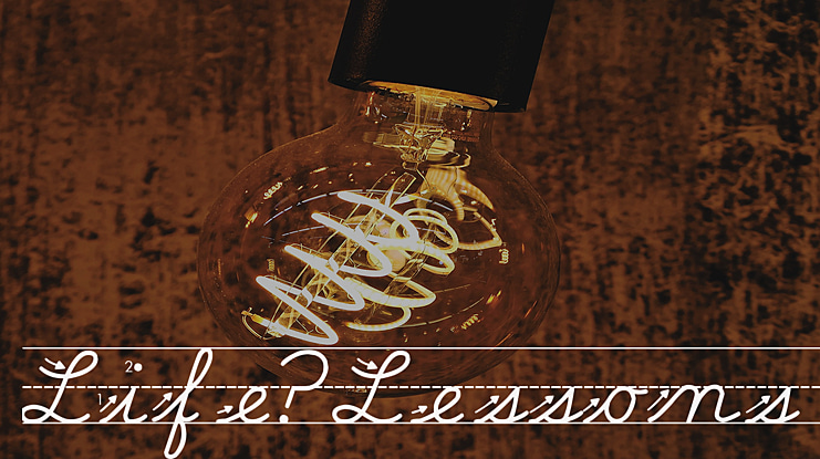 Life-Lessons Font