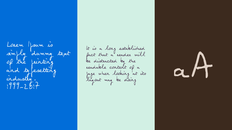 Jean-Claude's hand Font