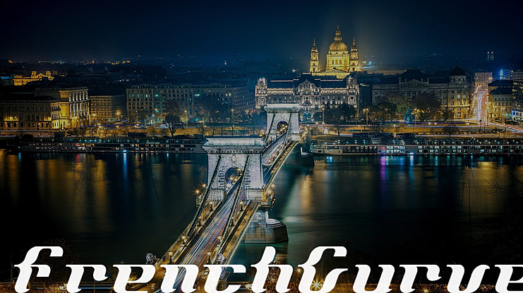 FrenchCurve Font