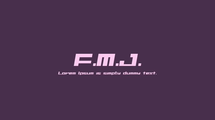 F.M.J. Font