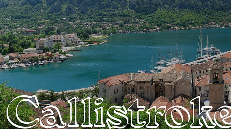 Callistroke Font
