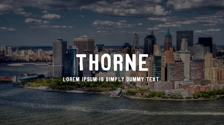 Thorne Font