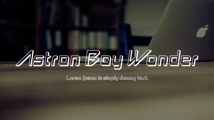 Astron Boy Wonder Font
