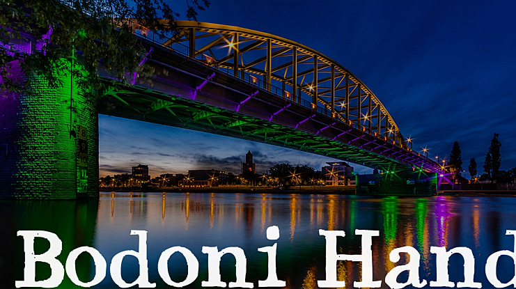Bodoni Hand Font