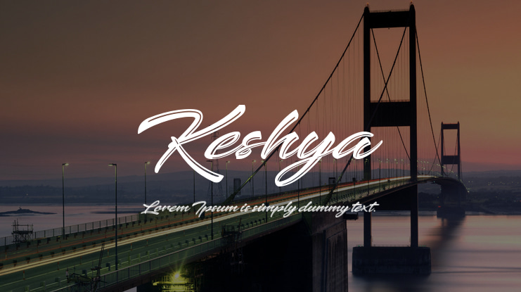 Keshya Font