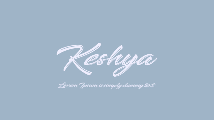 Keshya Font