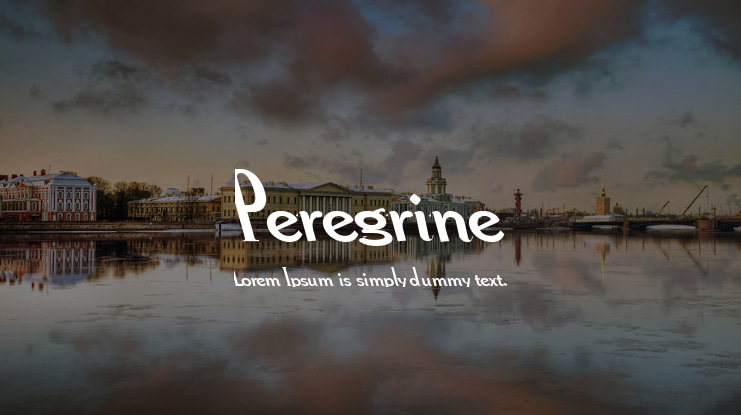 Peregrine Font