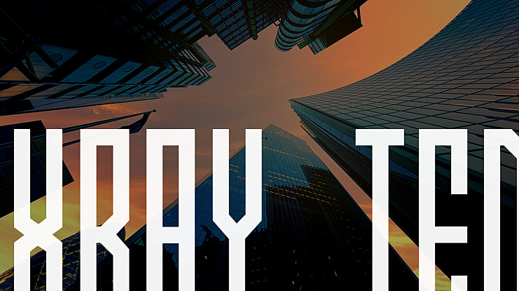 Xray Ted Font Family