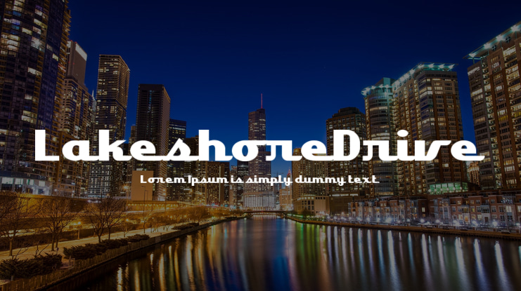 LakeshoreDrive Font