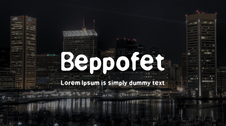 Beppofet Font