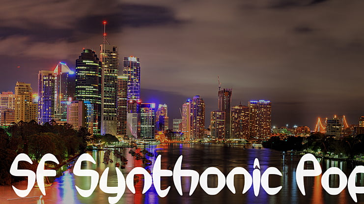 SF Synthonic Pop Font Family