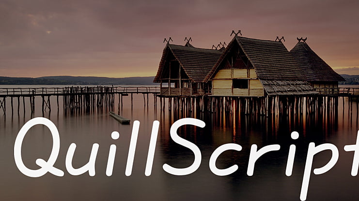 QuillScript Font